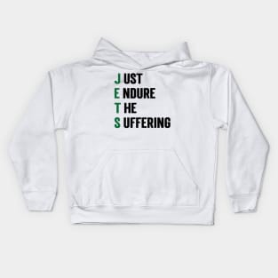 Just Endure The Suffering refined design v4 Kids Hoodie